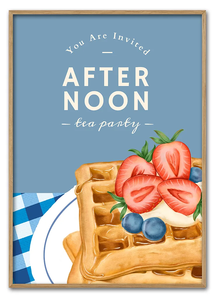 Afternoon Waffle Delight 29 7x42 Cm