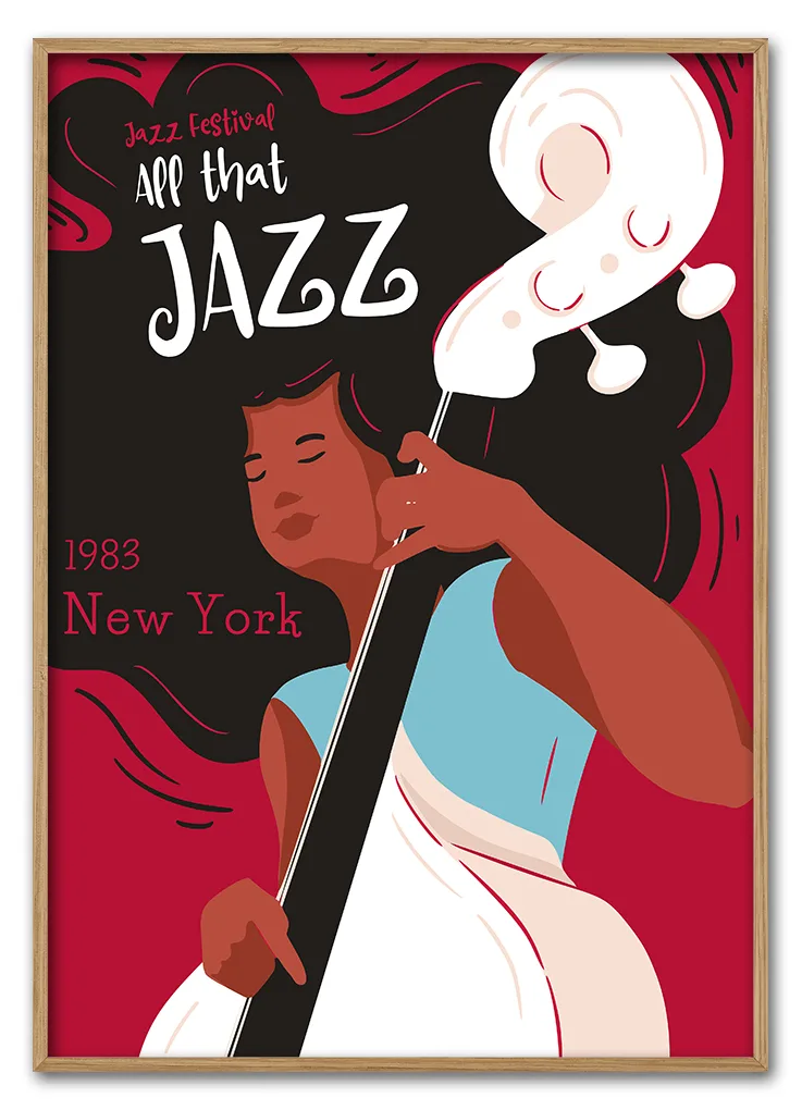 All That Jazz Nyc 29 7x42 Cm