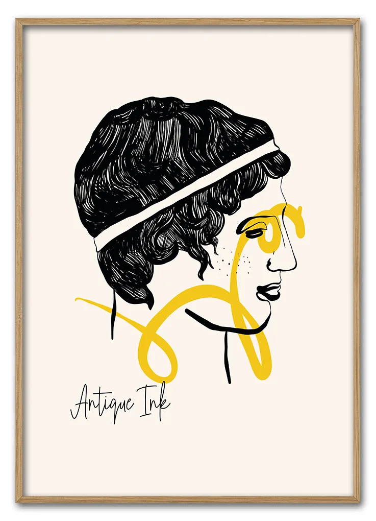 Antique Ink No 02 29 7x42 Cm