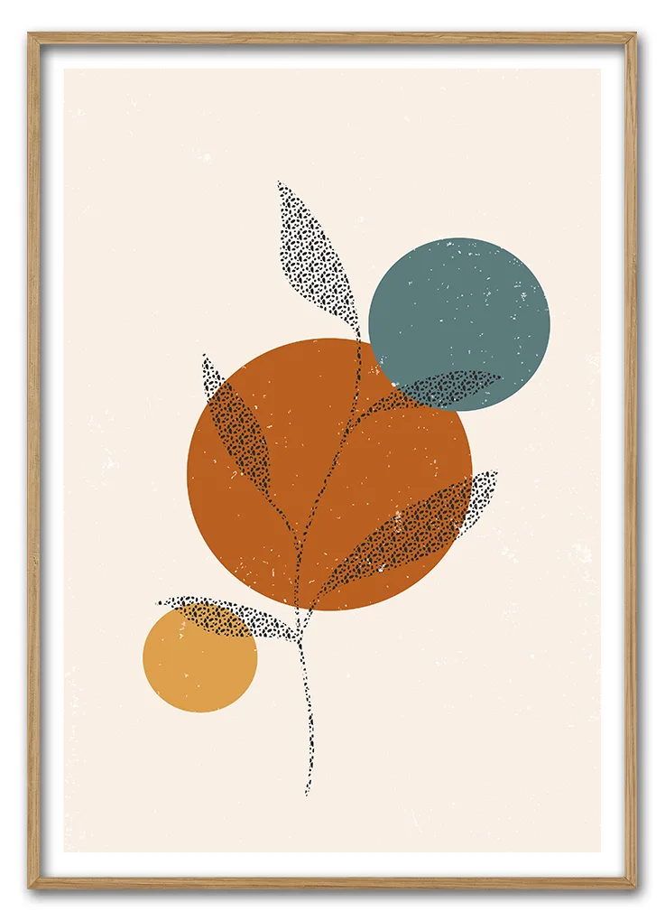 Autumn Leaves Still 42x59 Cm