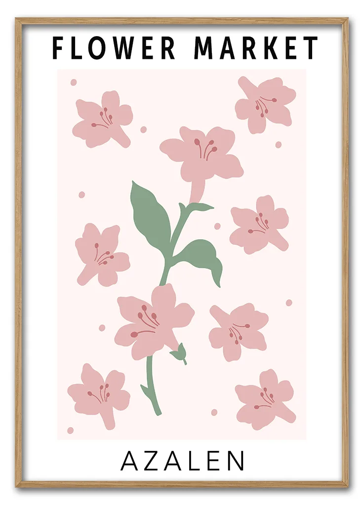 Azaleas 50x70 Cm