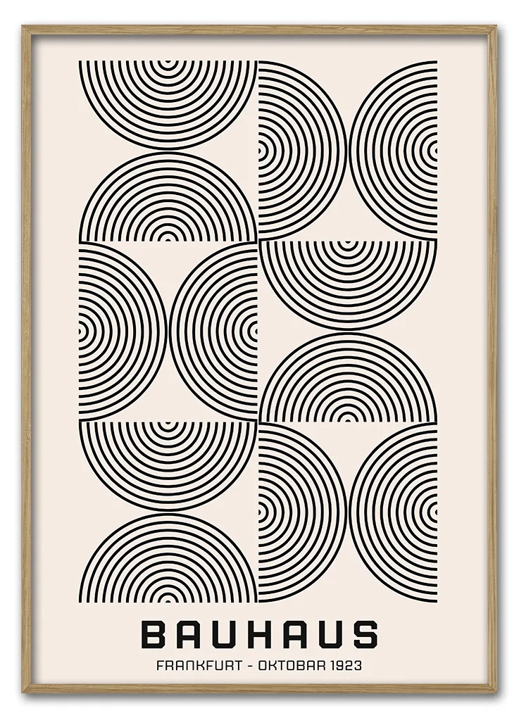 Bauhaus Curves 29 7x42 Cm