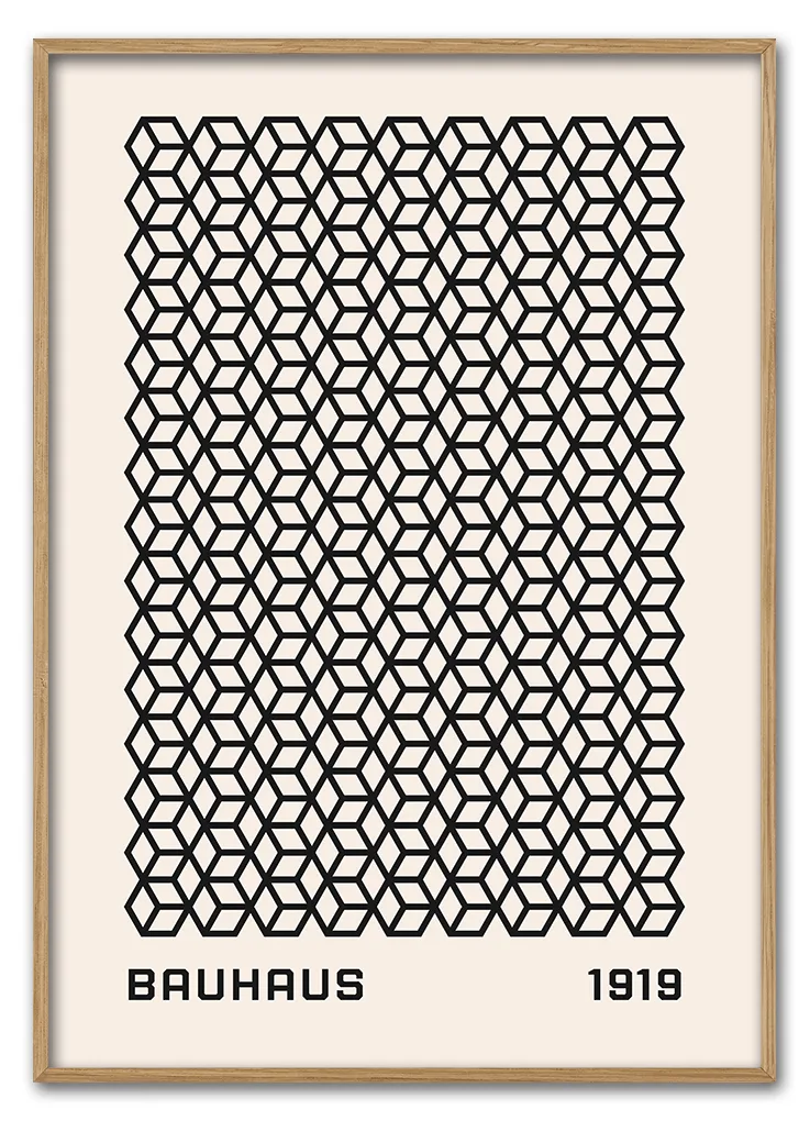 Bauhaus Geometric Mesh 29 7x42 Cm