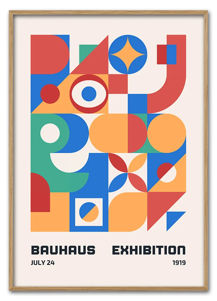 Bauhaus Geometry Play 29 7x42 Cm