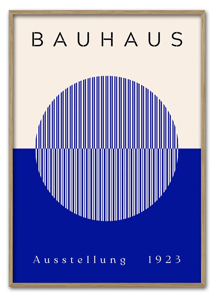 Bauhaus Grid Composition 29 7x42 Cm