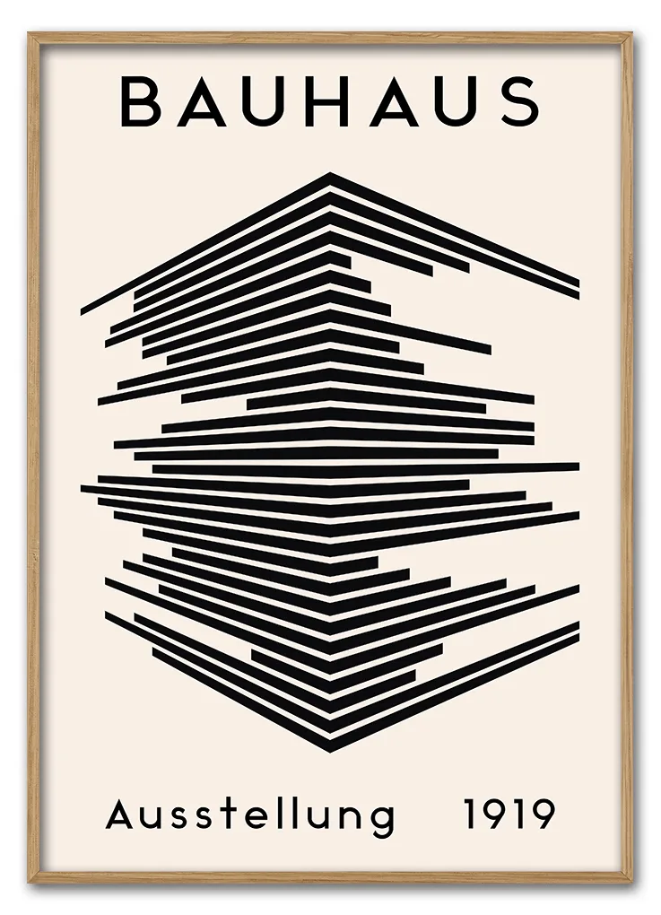 Bauhaus Stack Lines No 01 29 7x42 Cm