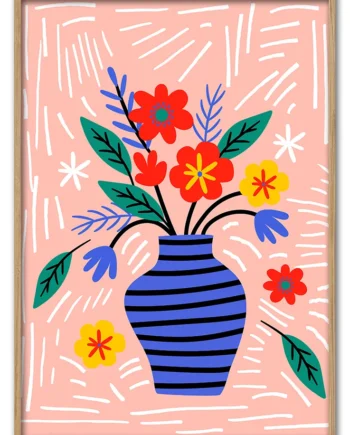 Blooms   In   Blue   No    01   29   7x42   Cm