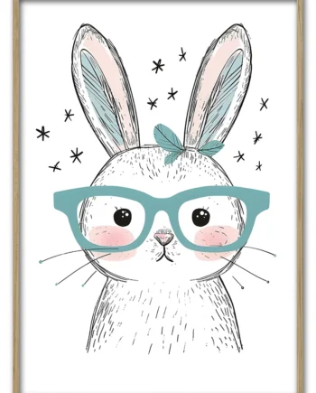 Bunny   With   Glasses   29   7x42   Cm