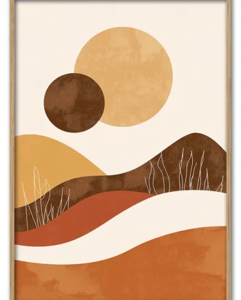 Burnt   Hillside   29   7x42   Cm