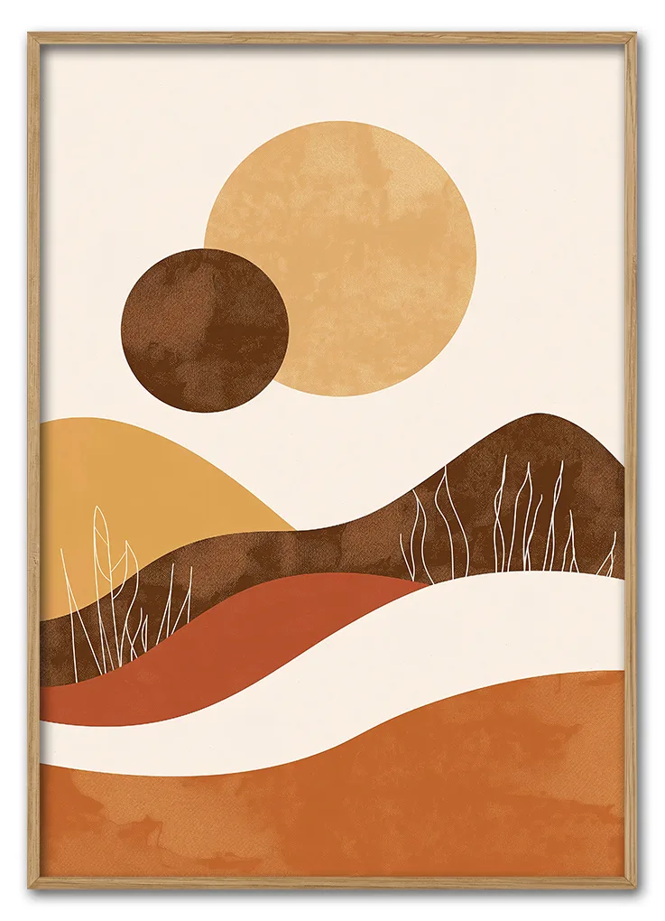 Burnt Hillside 29 7x42 Cm