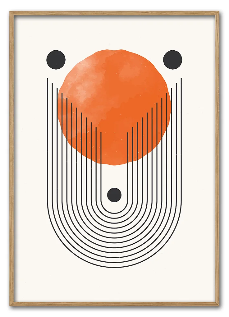 Centered Balance No 03 50x70 Cm