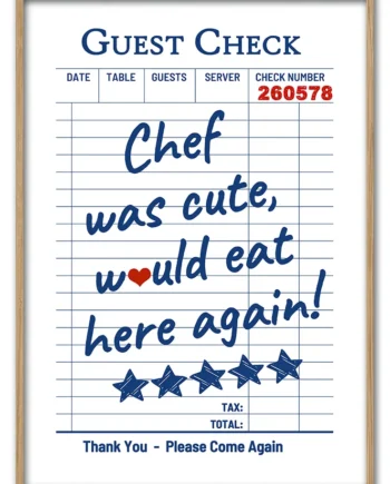 Chef   Was   Cute   29   7x42   Cm