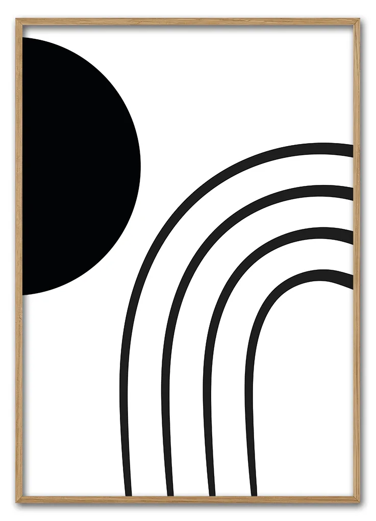 Circle Lines 29 7x42 Cm