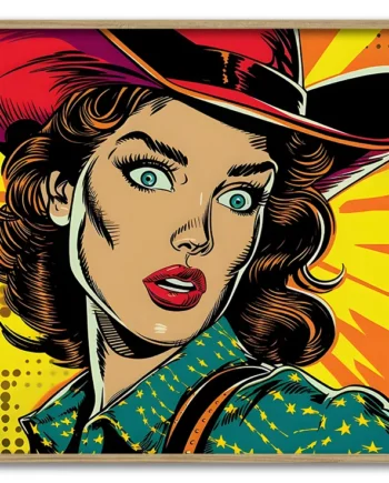 Cowgirl   Pop   50x70   Cm