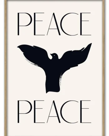 Double   Peace   Dove   29   7x42   Cm