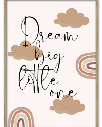 Dream   Big    Little   One   No    02   29   7x42   Cm