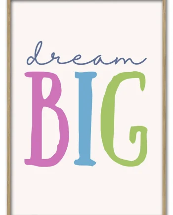 Dream   Big   29   7x42   Cm