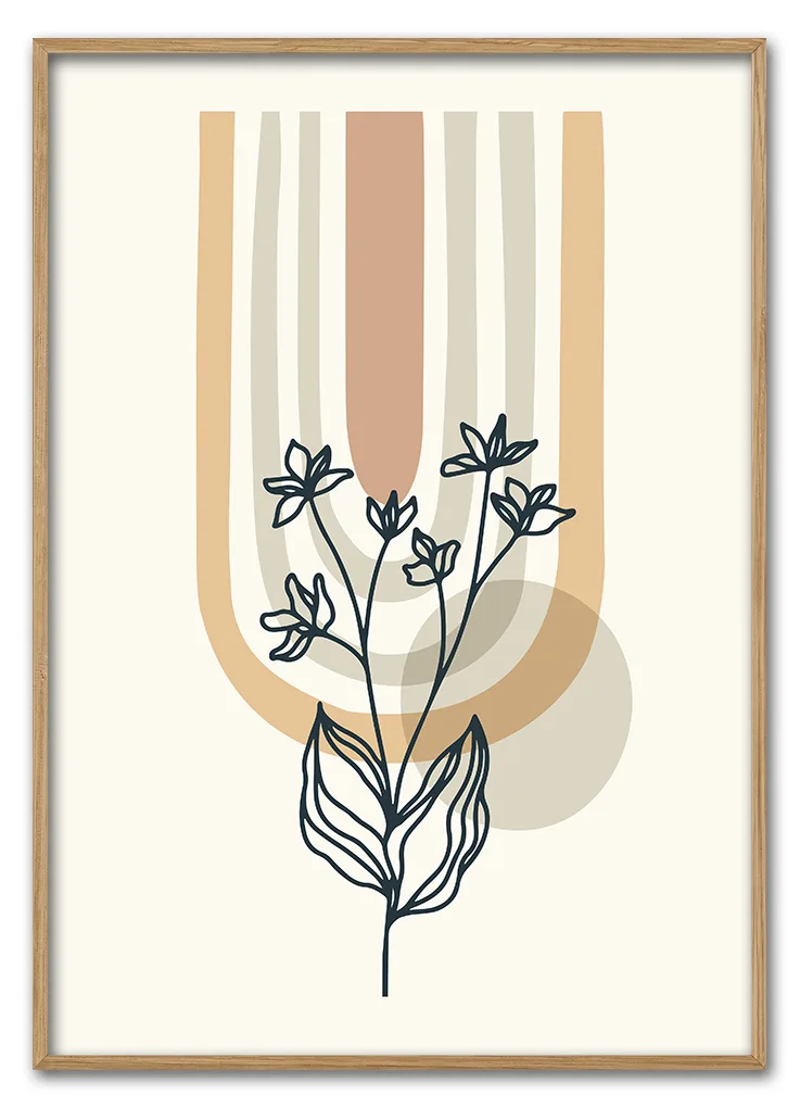 Earth Bloom 50x70 Cm