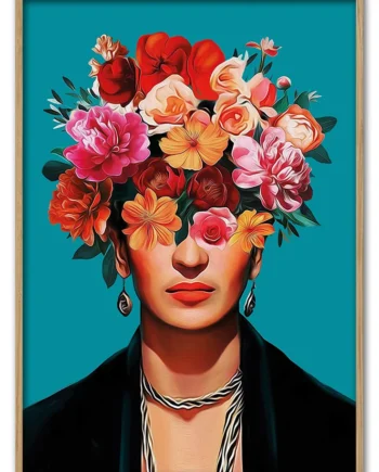 Flower   Face   No   02   29   7x42   Cm