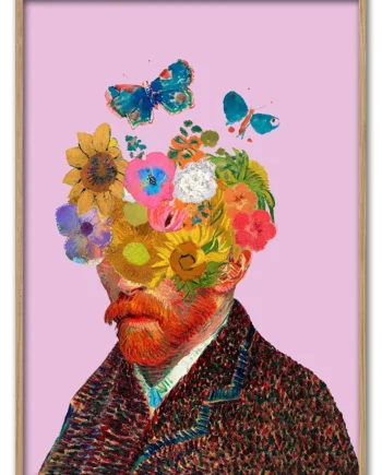 Flower   Face   No   01   29   7x42   Cm
