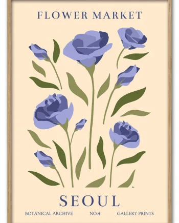 Flower   Market   Seoul   29   7x42   Cm