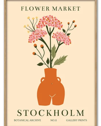 Flower   Market   Stockholm   29   7x42   Cm