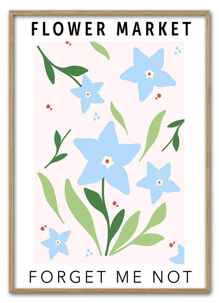 Forget Me Not No 03 29 7x42 Cm