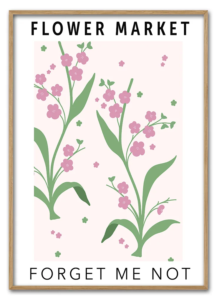 Forget Me Not No 02 29 7x42 Cm