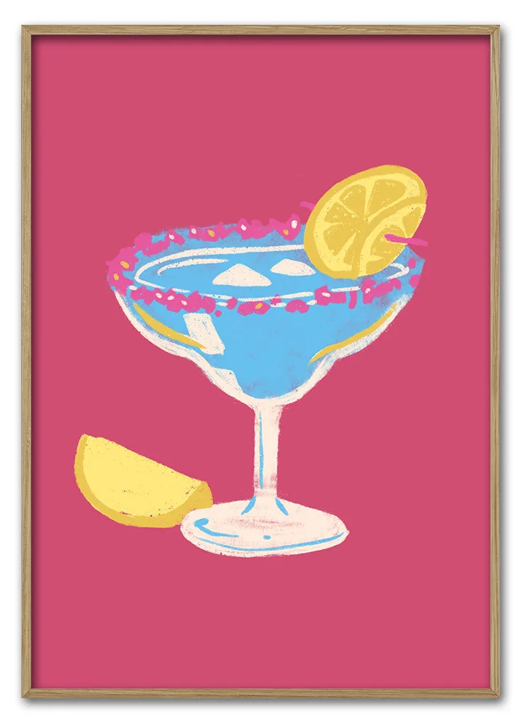 Frozen Pink Margarita 29 7x42 Cm