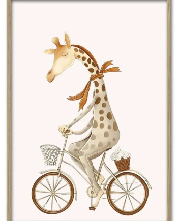 Giraffe   On   Wheels   29   7x42   Cm