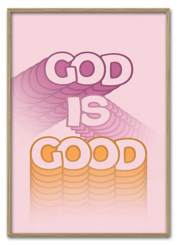 God Is Good 29 7x42 Cm