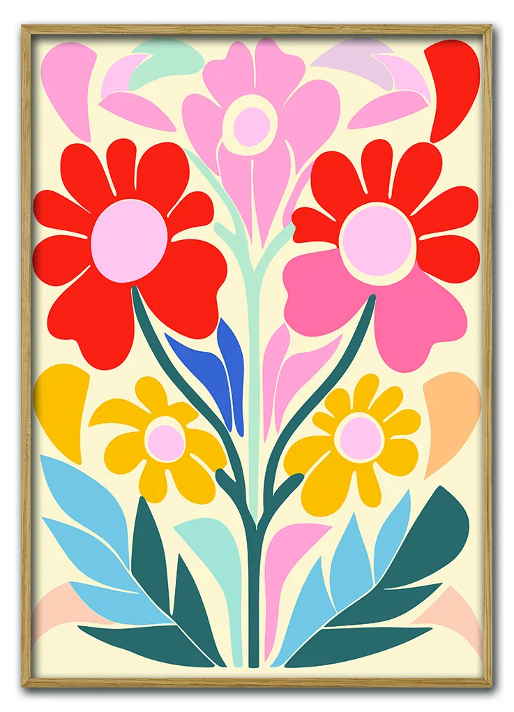 Golden Garden No 05 42x59 Cm