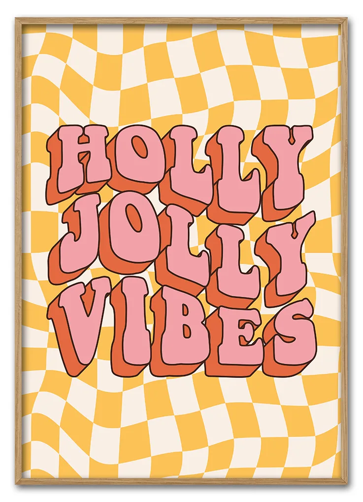 Holly Jolly Vibes 29 7x42 Cm
