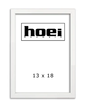 Hvid   Træramme   13x18   Cm