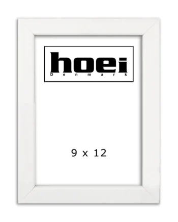 Hvid   Træramme   09x12   Cm