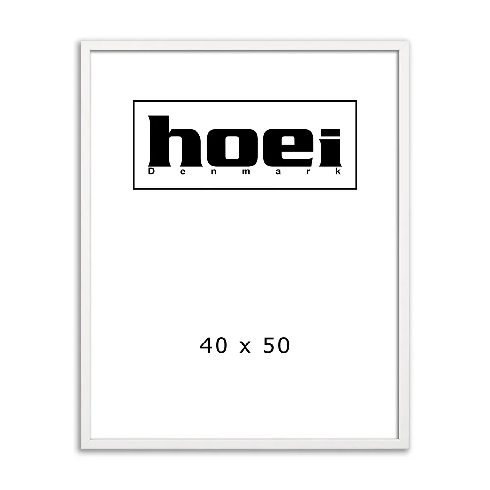Hvid Træramme 40x50 Cm