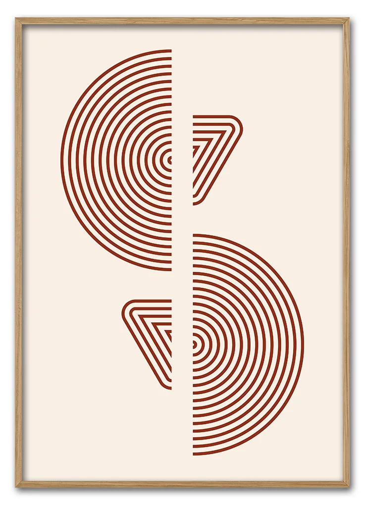 Inner Frequencies No 01 29 7x42 Cm