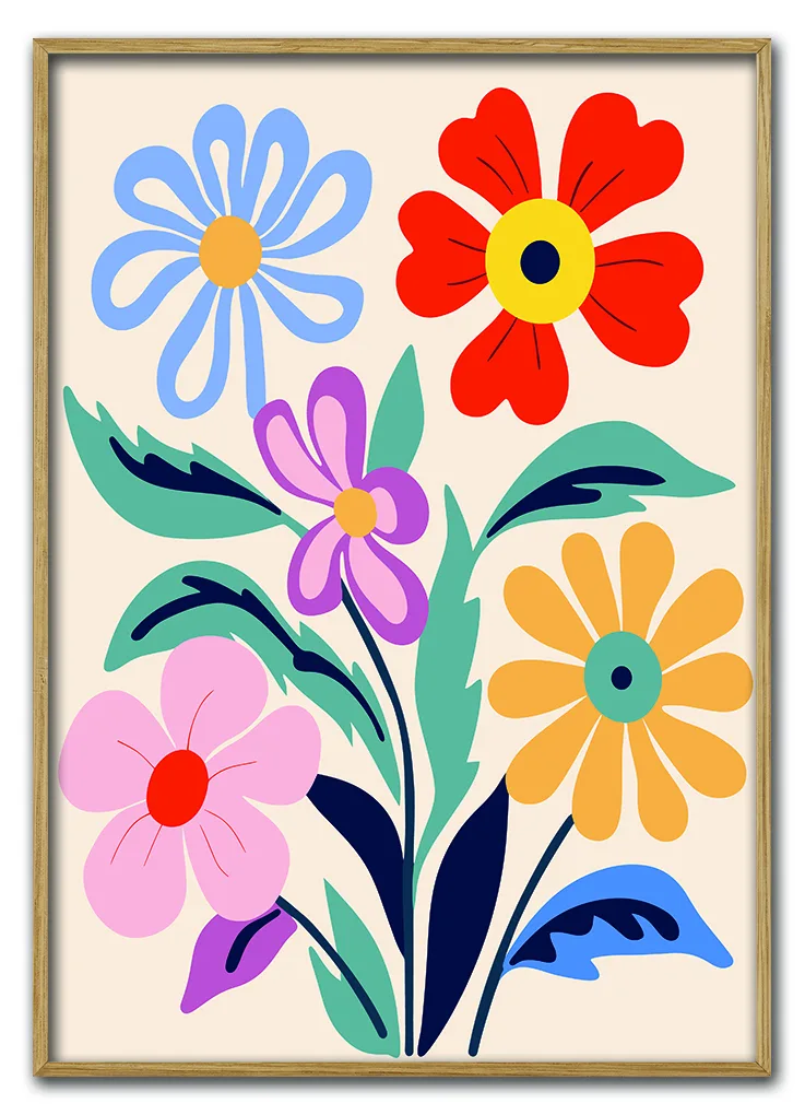 Joyful Bunch No 04 29 7x42 Cm
