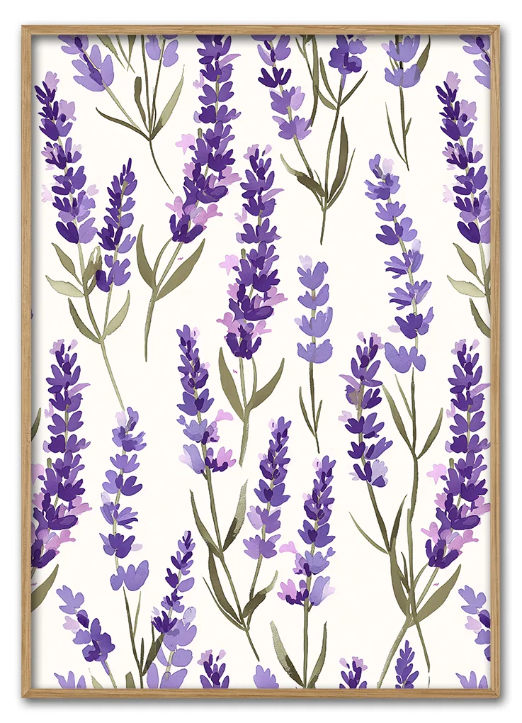 Lavender Rythm 29 7x42 Cm