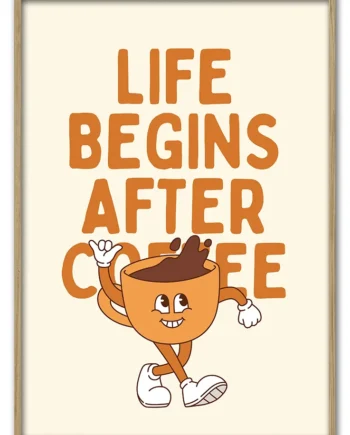 Life   Begins   After   Coffee   29   7x42   Cm