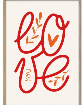 Love   You   29   7x42   Cm