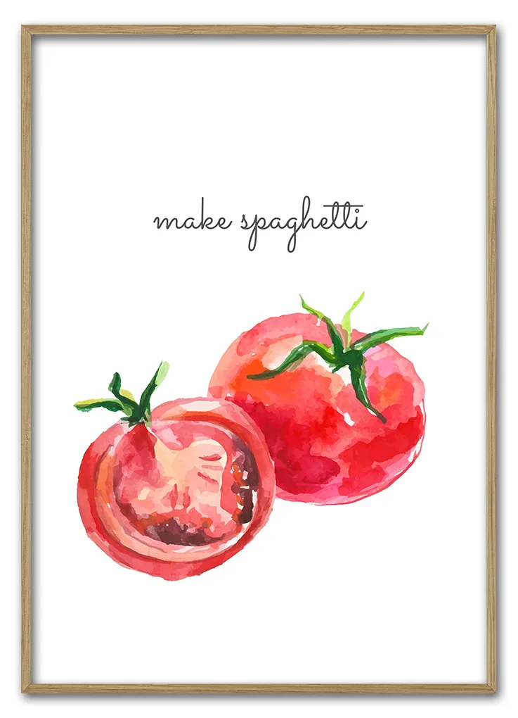 Make Spaghetti 29 7x42 Cm
