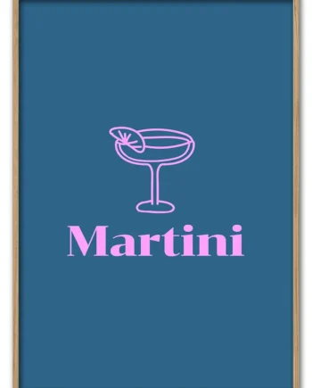 Martini   In   Blue   29   7x42   Cm