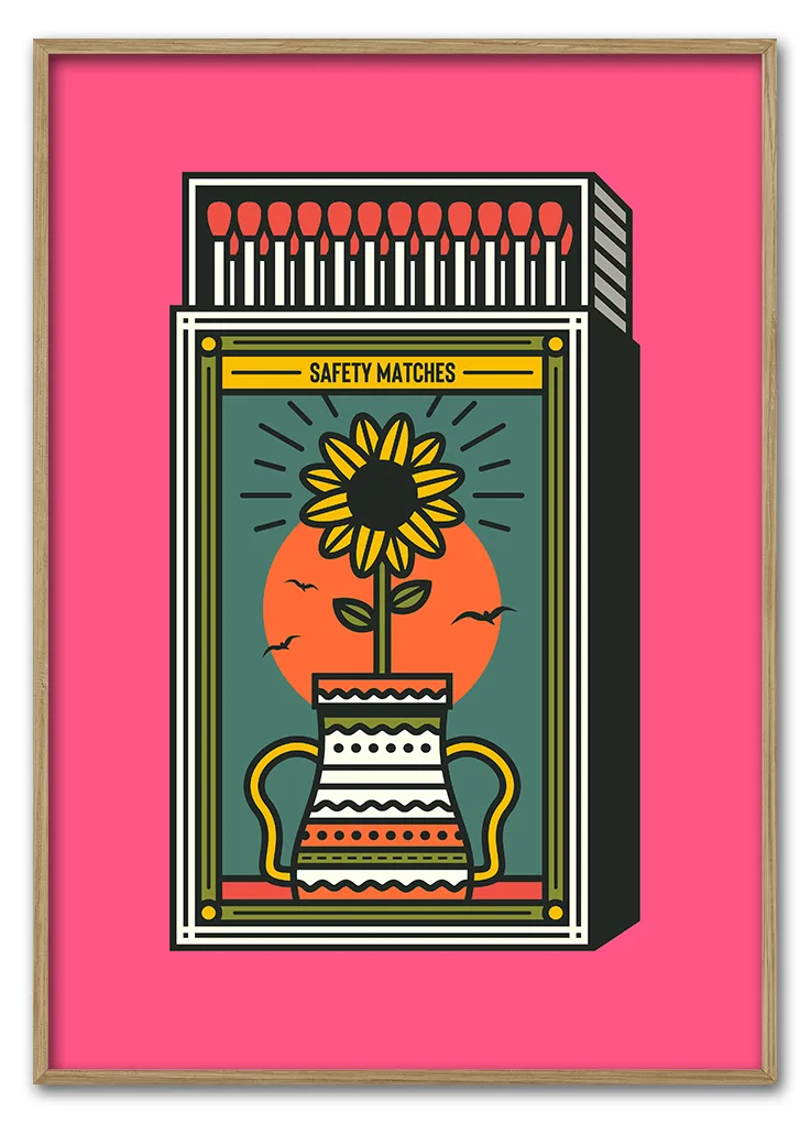 Matchbox Memories 42x59 Cm