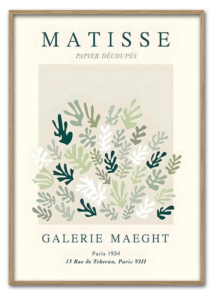Matisse Botanical Form No 02 42x59 Cm