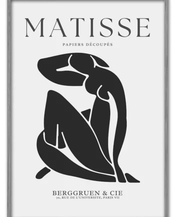 Matisse   Cut - Outs   No    05    Black   Grey    29   7x42   Cm