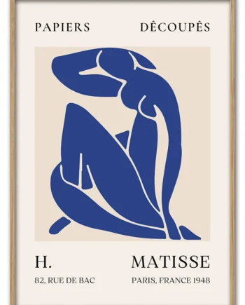 Matisse   Cut - Outs   No    08    Blue   Nude    29   7x42   Cm