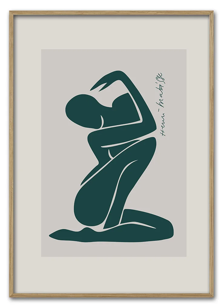 Matisse Deep Green Nude 29 7x42 Cm