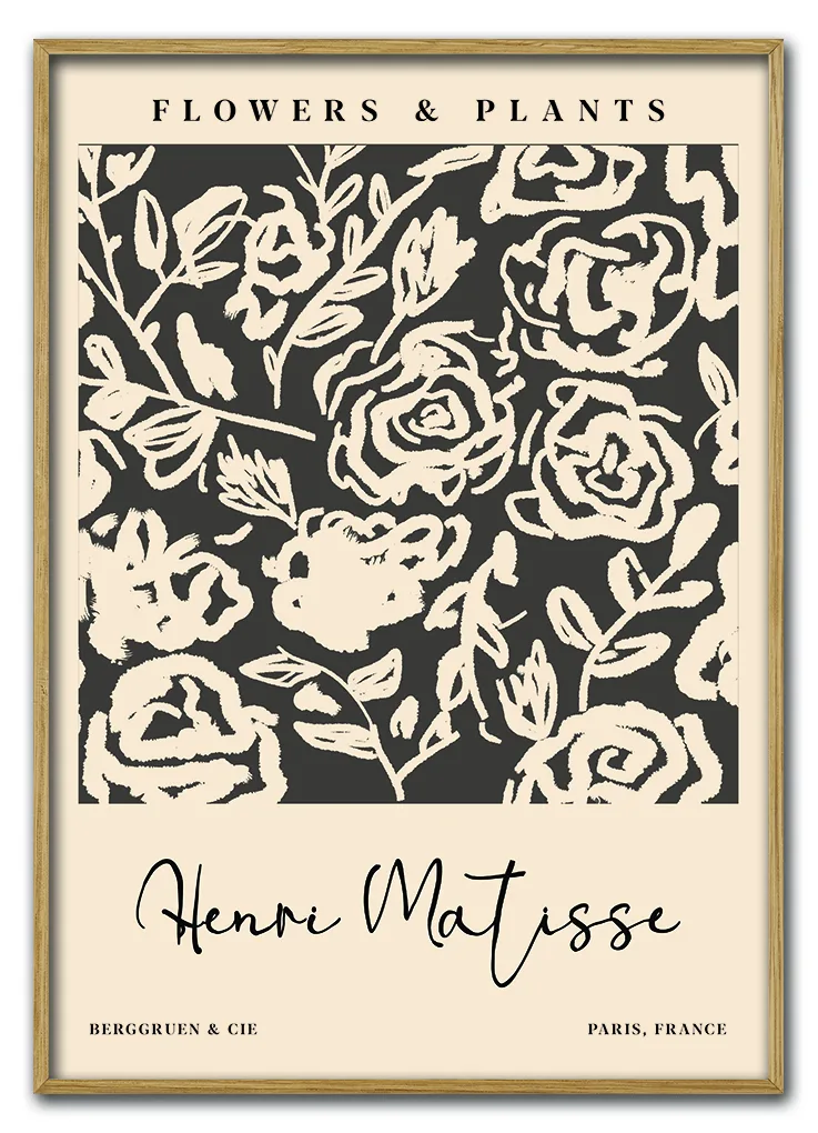 Matisse Flowers Plants No 01 29 7x42 Cm