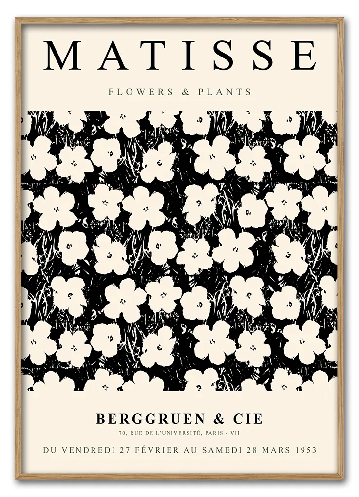 Matisse Flowers Plants No 03 42x59 Cm